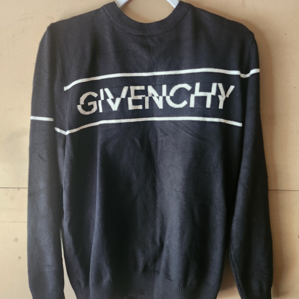 Givenchy Black and White Sweatshirt